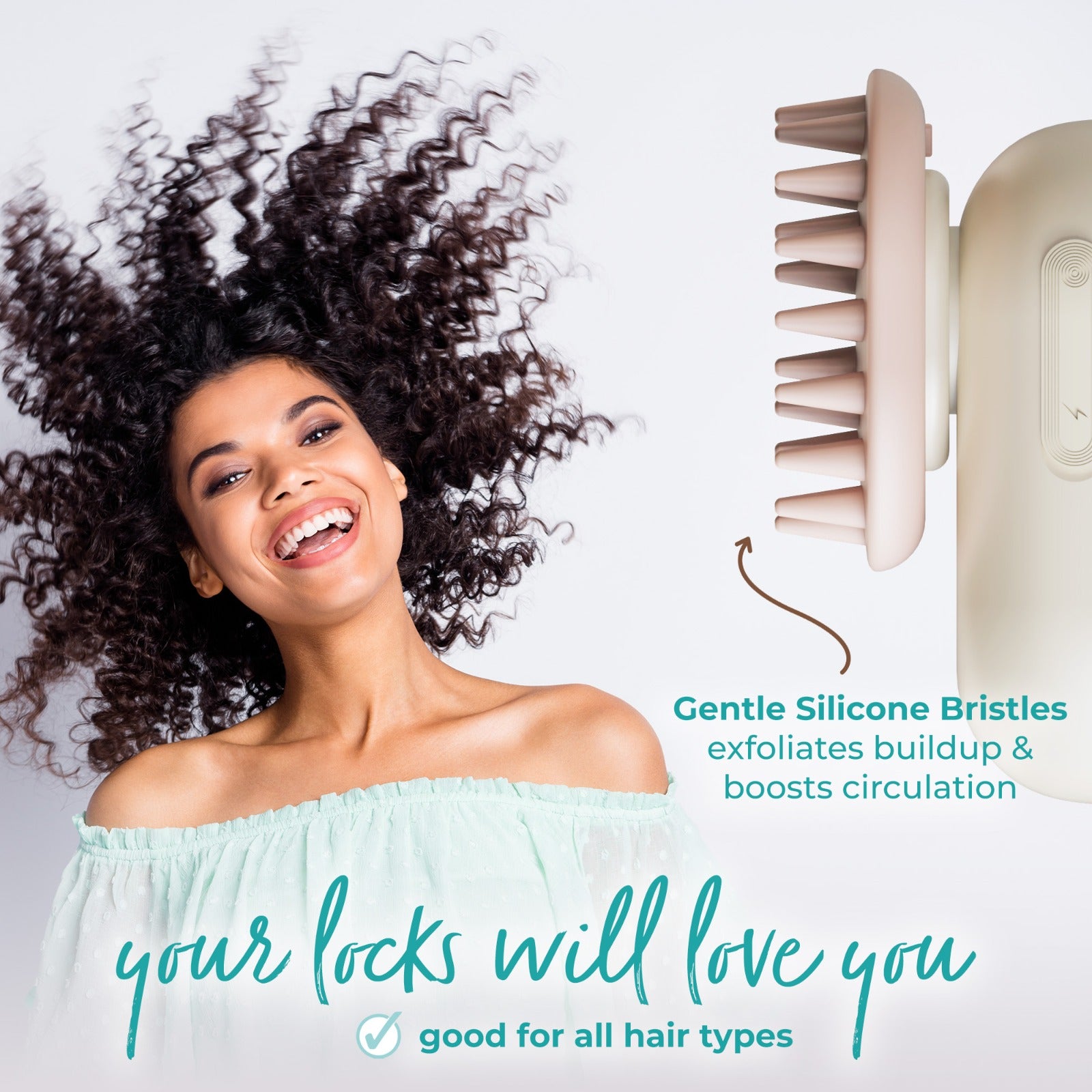 Electric Shampoo Brush