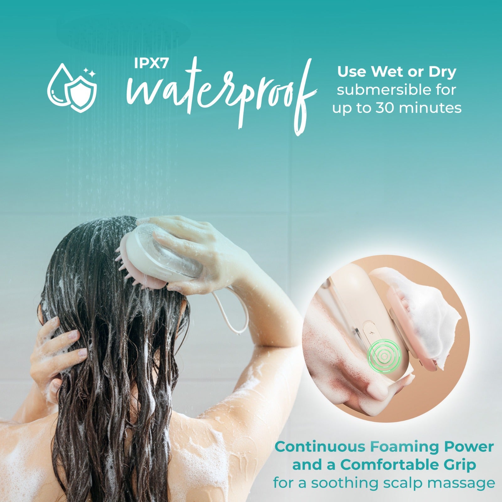 Electric Shampoo Brush